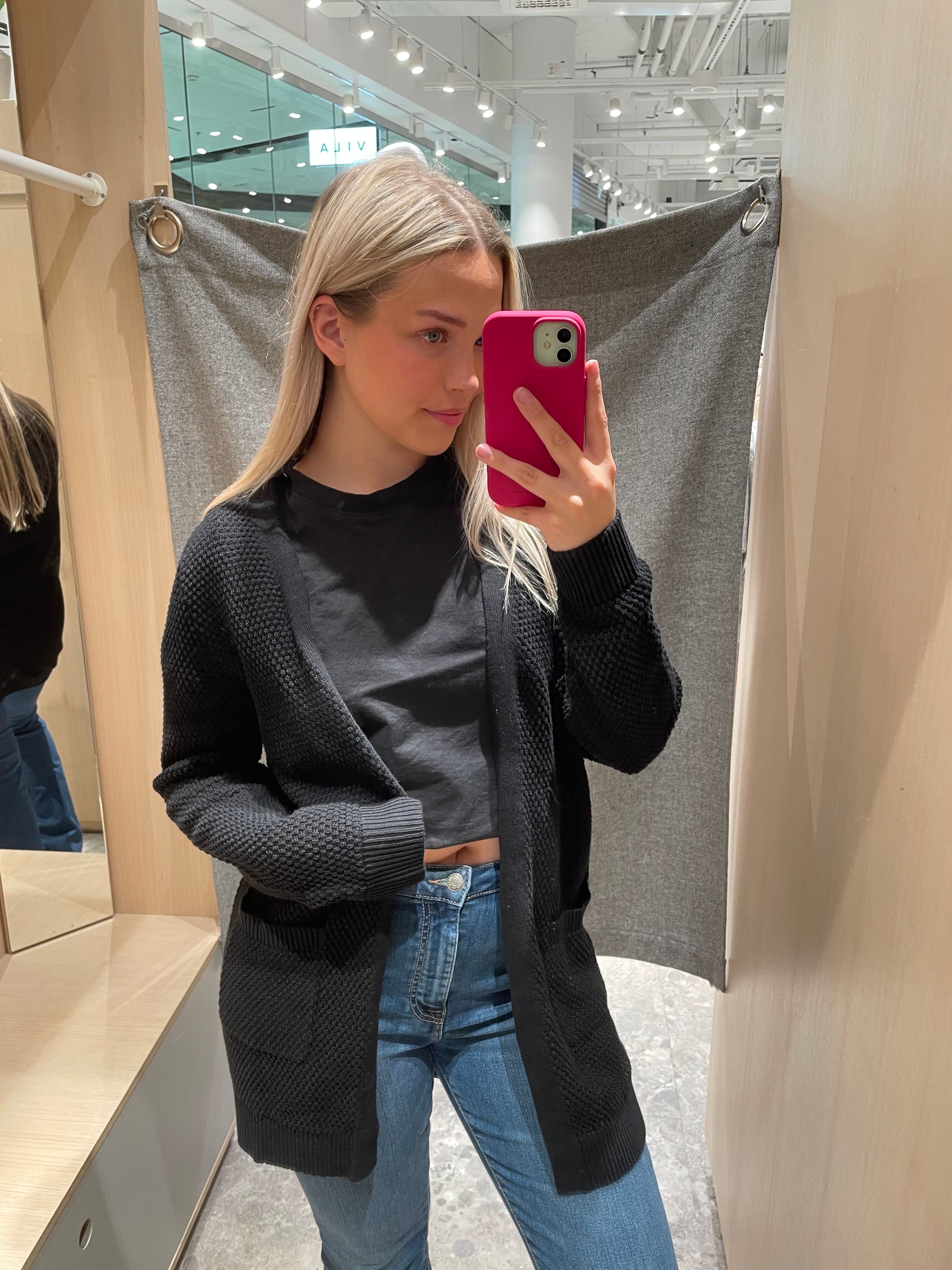 VIDALO Cardigan - Black